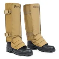 Tan AgroPesto Snake Gaiters with FREE Storage Bag